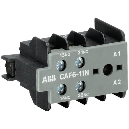 Abb CAF6-11N, TOP MOUNTED AUX 1NO-1NC BC6&73P-0 , PK 10 CAF6-11N